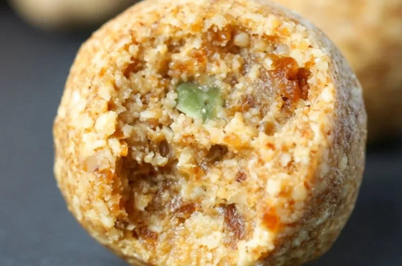 Delicious and nutritious anti-inflammatory ginger energy balls packed with energy.